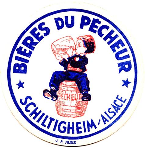 schiltigheim ge-f fischer pech rund 1a (215-bieres du-blaurot)